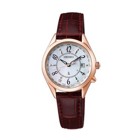 Seiko Lukia SSQV078 Solar Radio Correction  Watch
