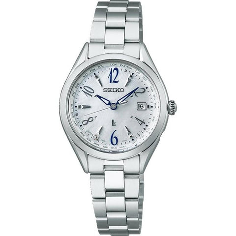 SEIKO Lukia SSQV103 Solar radio titanium watch