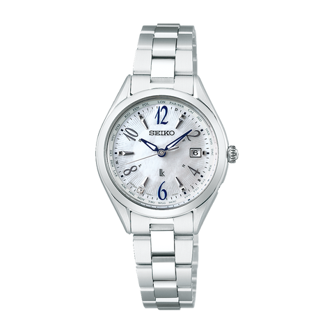 SEIKO Lukia SSQV103 Solar radio titanium watch
