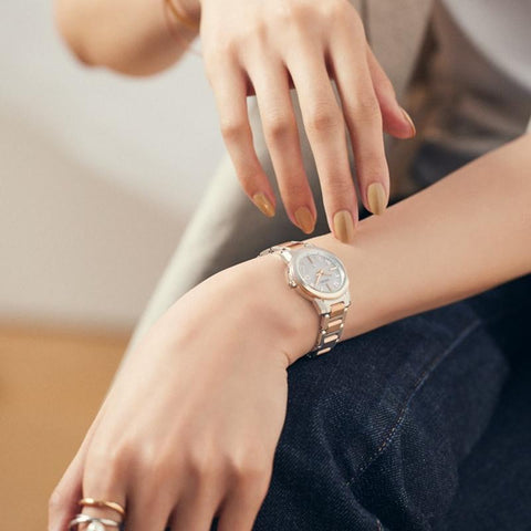 SEIKO Lukia SSQV108 Solar radio Pure titanium watch