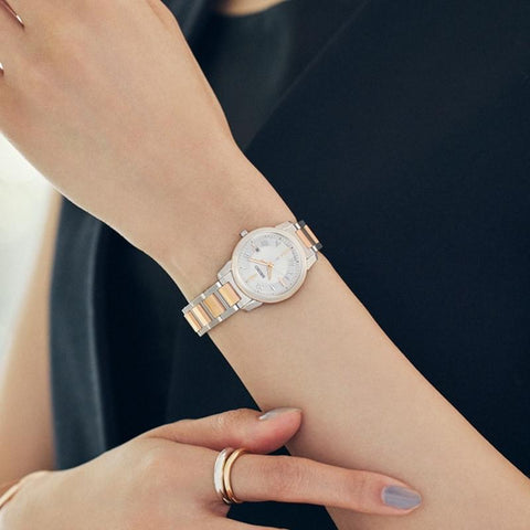 SEIKO Lukia SSQV108 Solar radio Pure titanium watch