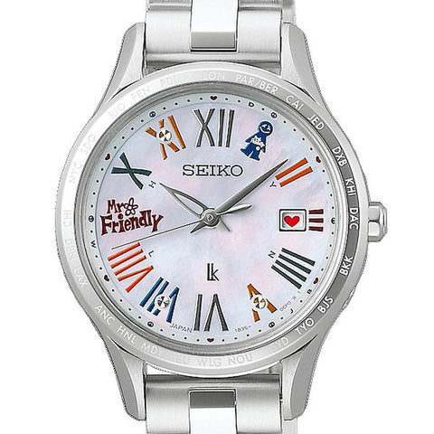 Seiko Lukia  SSVV089 30th Anniversary Limited solar radio women watch