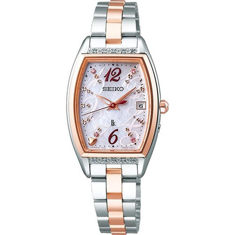 SEIKO Lukia SSVW150 Solar wave correction stainless waterproof watch