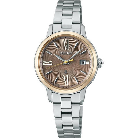 SEIKO lukia SSVW208 solar radio fix stainless watch 2023.02released