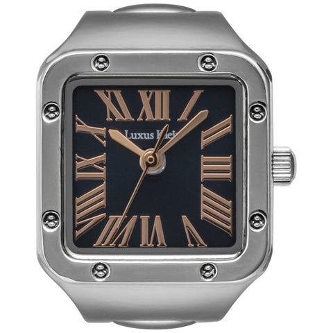 Other Overseas Manufacturers ST022SSBU Stylish Ring Watch Elegant Blue Design 1-Year Warranty Durable Build