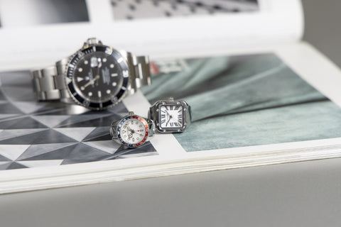 Other Overseas Manufacturers ST023SSWH Stylish Ring Watch Elegant White Design 1-Year Warranty Durable Stainless Steel