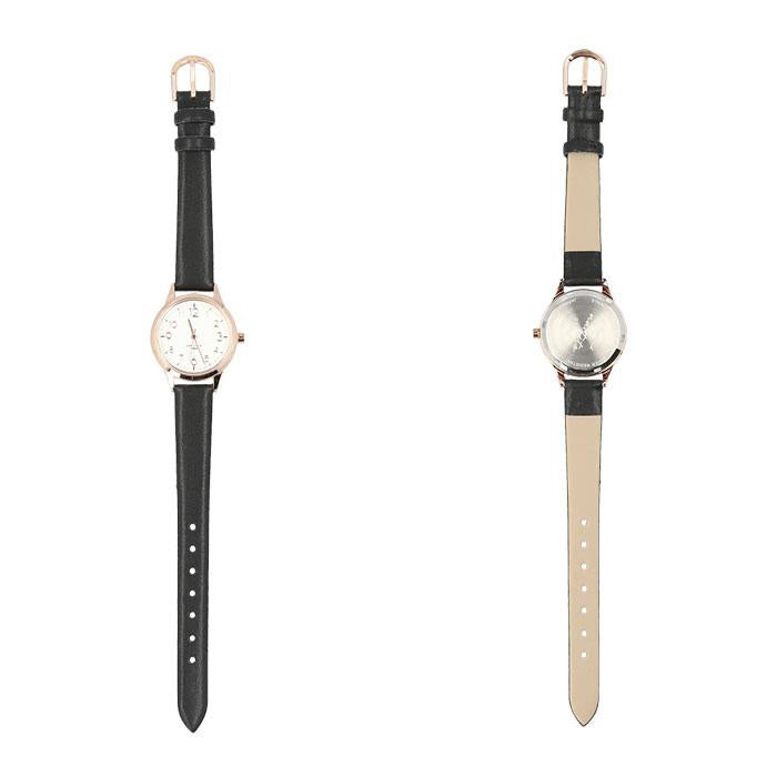 IPPO JAPAN WATCH ST257 Watch - Juvia Black Stylish Design Water Resistant Quartz Movement Durable Strap Elegant Look (Image 1