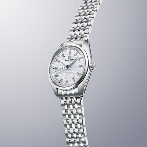 Grand Seiko STGF379 Elegant Women's Watch Automatic Movement Sapphire Crystal Stainless Steel Case 50m Water Resistance