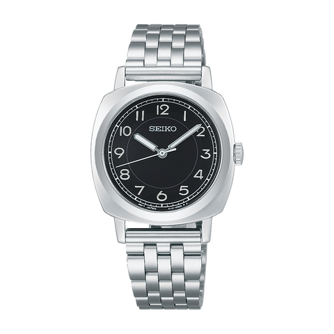 Seiko Steady Solar analog Stainless Steel strap ladies watch STPX107 2025.11 release