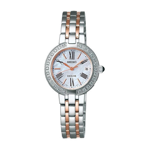 SEIKO Dolce & Exceline SWCW008 Solar wave correction watch