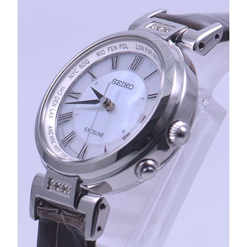 SEIKO Dolce & Exceline SWCW109 Solar wave correction watch – IPPO