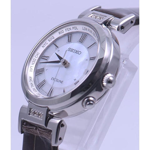 SEIKO Dolce & Exceline SWCW109 Solar wave correction watch – IPPO
