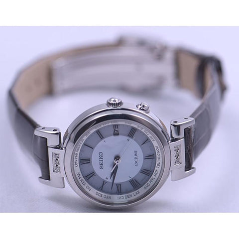 SEIKO Dolce & Exceline SWCW109 Solar wave correction watch