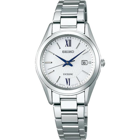 SEIKO Dolce & Exceline SWCW145 Solar wave correction Pure titanium waterproof watch