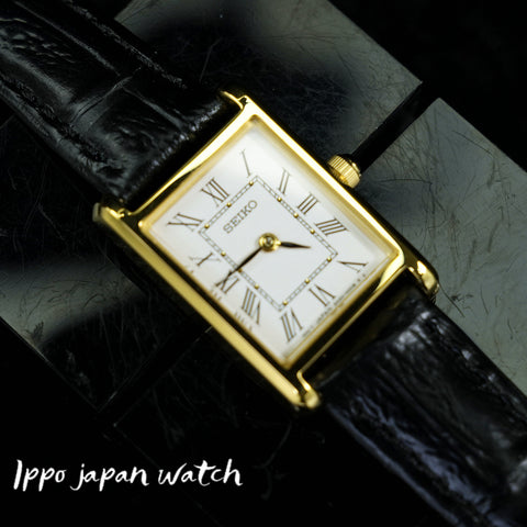 IPPO JAPAN WATCH SWR054 Watch - SEIKO Damenuhr Mit Lederband Schwarz 国際版 (Image 4)
