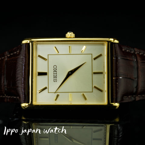 Seiko SWR064 Essentials Quartz Light Champagne Dial Men's Watch