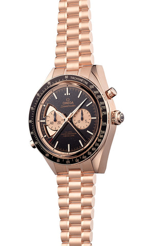 OMEGA 522.50.45.52.03.001 SPEEDMASTER CHRONO CHIME 45 mm, Sedna™ gold on Sedna™ gold
