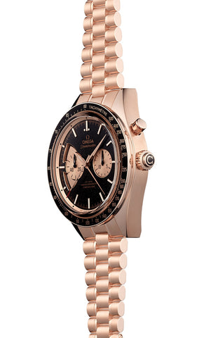 OMEGA 522.50.45.52.03.001 SPEEDMASTER CHRONO CHIME 45 mm, Sedna™ gold on Sedna™ gold