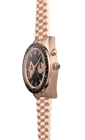 OMEGA 522.50.45.52.03.001 SPEEDMASTER CHRONO CHIME 45 mm, Sedna™ gold on Sedna™ gold