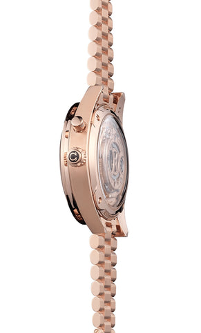 OMEGA 522.50.45.52.03.001 SPEEDMASTER CHRONO CHIME 45 mm, Sedna™ gold on Sedna™ gold