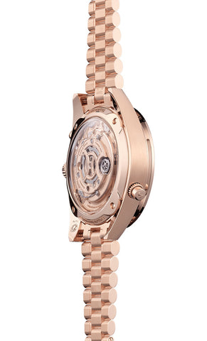 OMEGA 522.50.45.52.03.001 SPEEDMASTER CHRONO CHIME 45 mm, Sedna™ gold on Sedna™ gold