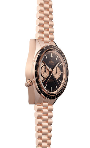 OMEGA 522.50.45.52.03.001 SPEEDMASTER CHRONO CHIME 45 mm, Sedna™ gold on Sedna™ gold