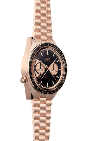 OMEGA 522.50.45.52.03.001 SPEEDMASTER CHRONO CHIME 45 mm, Sedna™ gold on Sedna™ gold