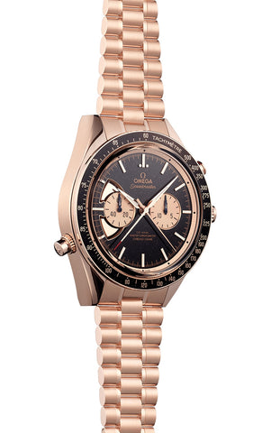 OMEGA 522.50.45.52.03.001 SPEEDMASTER CHRONO CHIME 45 mm, Sedna™ gold on Sedna™ gold