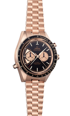 OMEGA 522.50.45.52.03.001 SPEEDMASTER CHRONO CHIME 45 mm, Sedna™ gold on Sedna™ gold