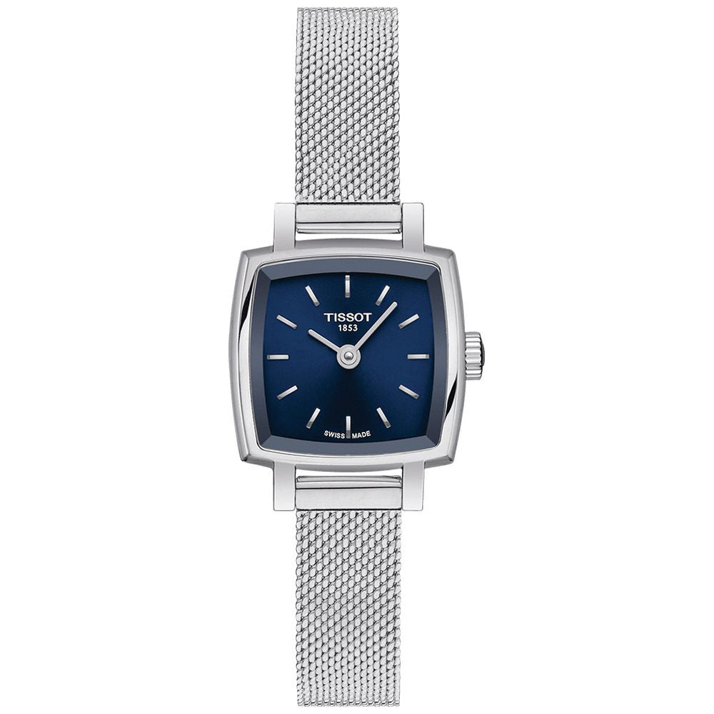 TISSOT T0581091104100 Watch - Lovely Quartz Silver Mesh Strap Elegant Design Water Resistant Stylish Timepiece