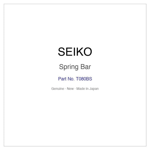 SEIKO T080BS Spring Bar for SDA312P1 SDA312P9 SDA314P1 SDA314P9 SDA336J1 and More Models