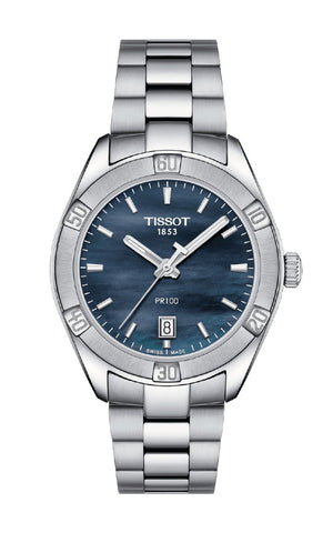 TISSOT T1019101112100 Elegant 36mm Quartz Stainless Steel Bracelet Water Resistant Swiss Made