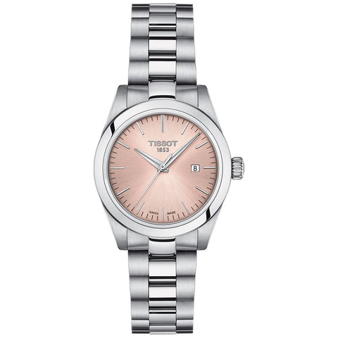 TISSOT T1320101133100 Elegant Quartz Watch Stainless Steel Bracelet Water Resistant Stylish Design