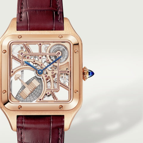 Cartier whsa0030 Watch - Santos de Cartier Skeleton watch (Image 6)