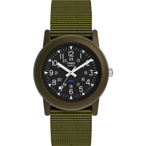 TIMEX T41711 Watch - Durable Camping Watch Water Resistant Analog Display Comfortable Fit