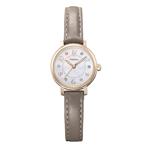 THN24PTP Twinkle Heart White Pearl Elegant Design 1-Year Warranty Water-Resistant Stylish Timepiece