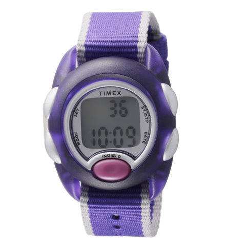TIMEX TW2R99100 Stylish Purple Design Water Resistant 1-Year Warranty Durable Build