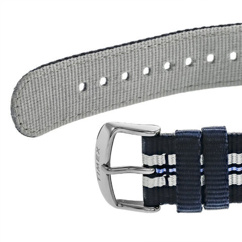 TIMEX TW2U11000 Navy XL 1-Year Warranty White Color Durable Design Water-Resistant Stylish Casual Wear