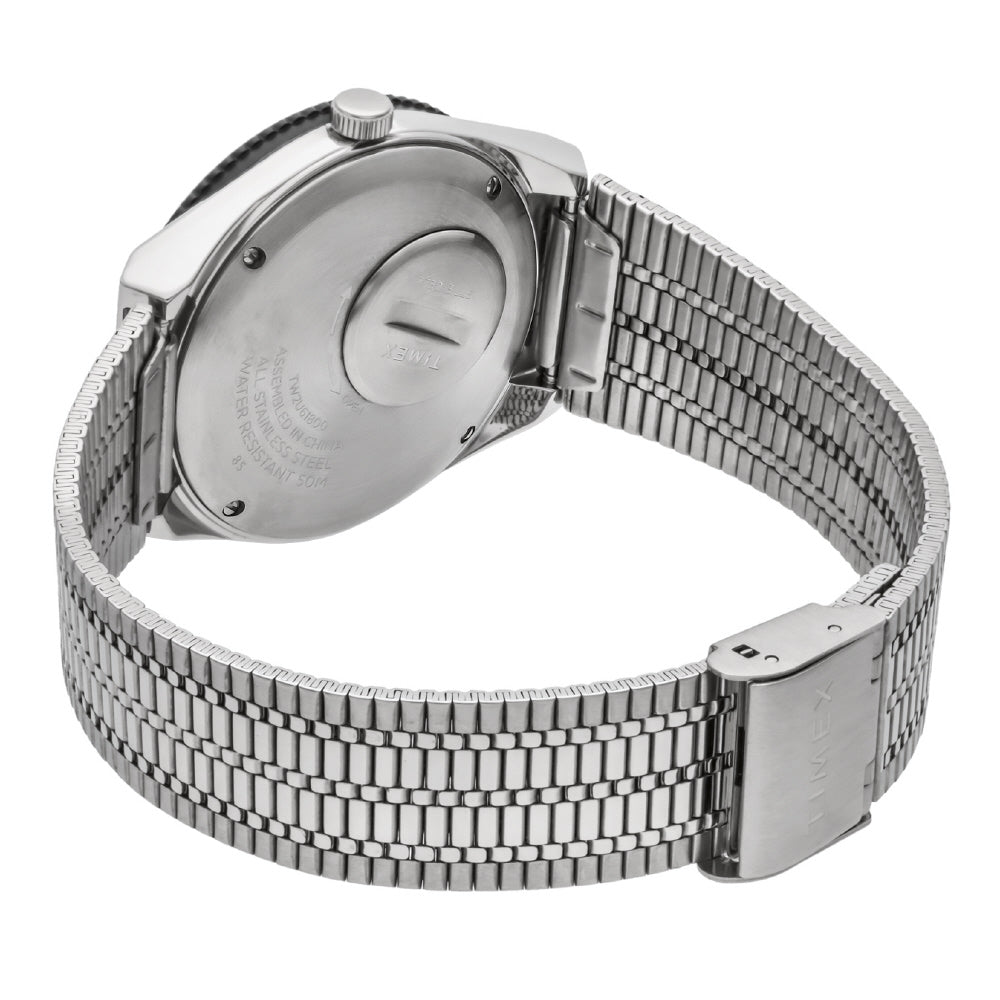 TIMEX TW2U61800 Watch - Classic Design Water Resistant Black Leather Strap 1-Year Warranty Authentic (Image 4)