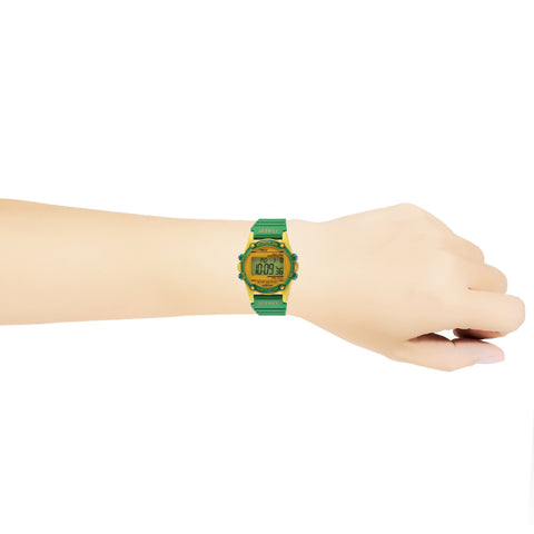 TIMEX TW2U91400 Atlantis 100 Forest Service 1-Year Warranty Yellow Green Durable Water-Resistant Stylish Design