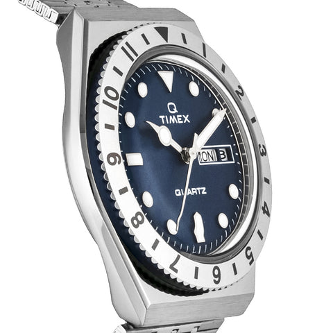TIMEX TW2U95500 Classic Navy Watch 36mm Water Resistant Durable Design 1-Year Warranty