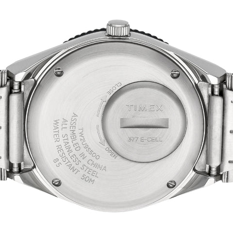 TIMEX TW2U95500 Classic Navy Watch 36mm Water Resistant Durable Design 1-Year Warranty
