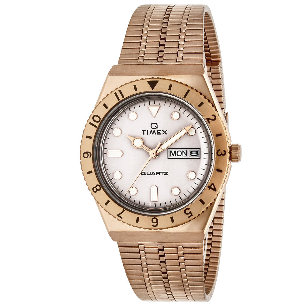 TIMEX TW2U95700 Watch - Elegant Pink Gold Design Water Resistant 1-Year Warranty Stylish Women's Watch