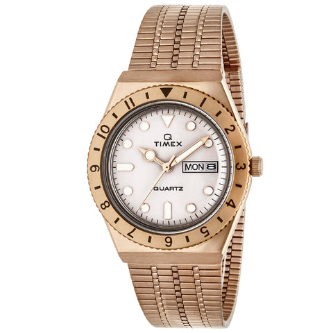 TIMEX TW2U95700 Watch - Elegant Pink Gold Design Water Resistant 1-Year Warranty Stylish Women's Watch