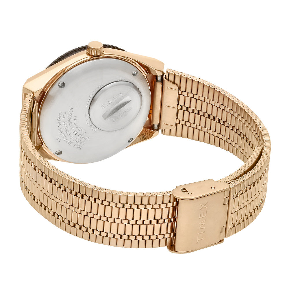 TIMEX TW2U95700 Watch - Elegant Pink Gold Design Water Resistant 1-Year Warranty Stylish Women's Watch (Image 4)