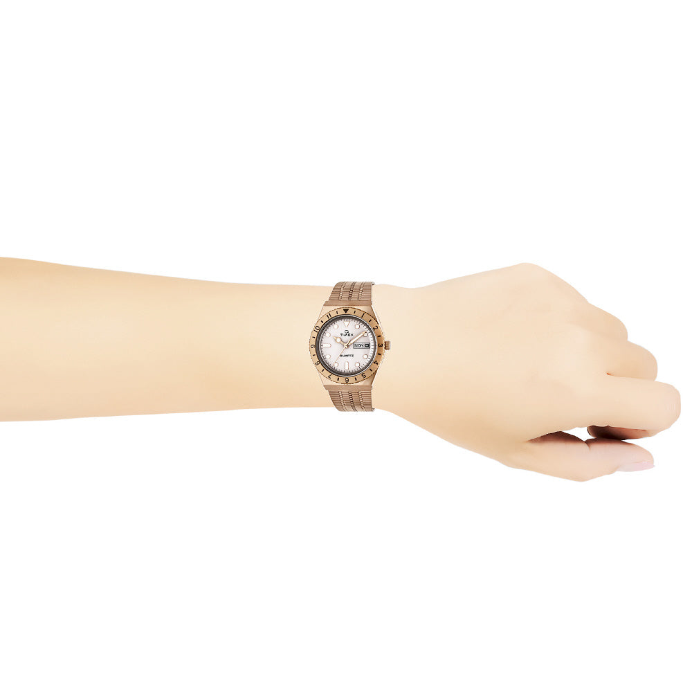 TIMEX TW2U95700 Watch - Elegant Pink Gold Design Water Resistant 1-Year Warranty Stylish Women's Watch (Image 7)