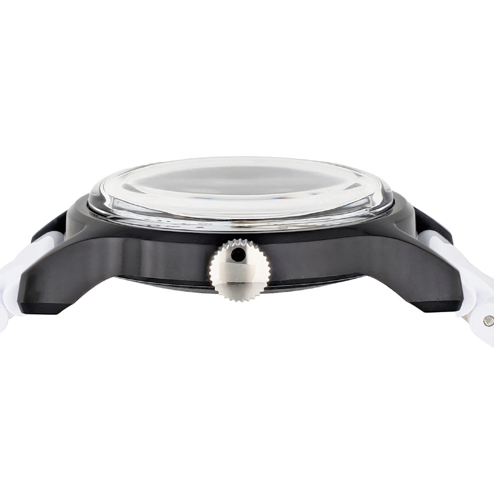 TIMEX TW2V19800-2 Watch - Classic Tile Collection Original Camper White Dial White Strap Water Resistant 1-Year Warranty (Ima