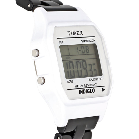 TIMEX TW2V20100-1 Watch - Classic Digital Watch - Water Resistant - 1-Year Warranty - Stylish White Design (Image 2)