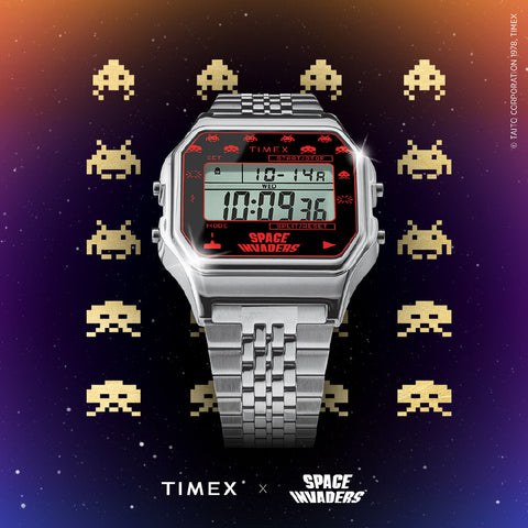 TIMEX TW2V30000 Watch - Space Invaders Collaboration Retro Design Water Resistant One Year Warranty (Image 10)
