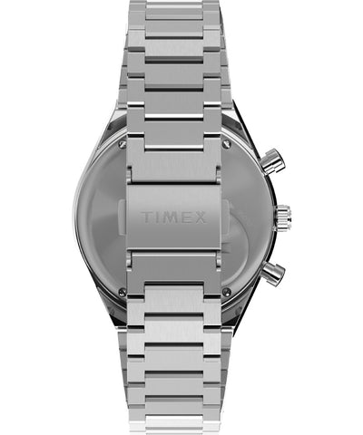 TIMEX TW2W51600 Watch - Q Diver Inspired Chrono 1-Year Warranty Blue Water Resistant Stylish Design (Image 3)